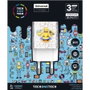 Tech One Tech Emojitech Smile Cargador de Pared Doble USB 12W 2,4A Blanco